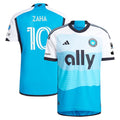 Wilfried Zaha Charlotte FC adidas 2024 The Carolina Kit: Explore Authentic Player Jersey - Blue