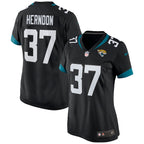 Tre Herndon Jacksonville Jaguars Nike Women's Game Jersey - Black/Teal