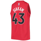 Pascal Siakam Toronto Raptors Nike Youth Swingman Jersey - Icon Edition - Red/White