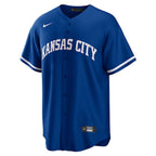 Bobby Witt Jr. Kansas City Royals Nike Alternate 2 Replica Jersey - Rush Blue/Gray/White