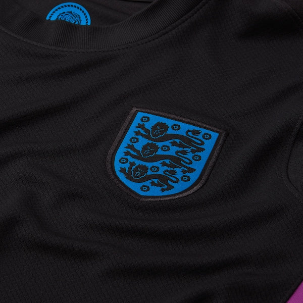 England National Team Nike Women's 2025/26 Away Replica Jersey - Black