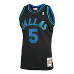 Jason Kidd Dallas Mavericks 1994/95 Hardwood Classics Reload 2.0 Swingman Jersey - Black