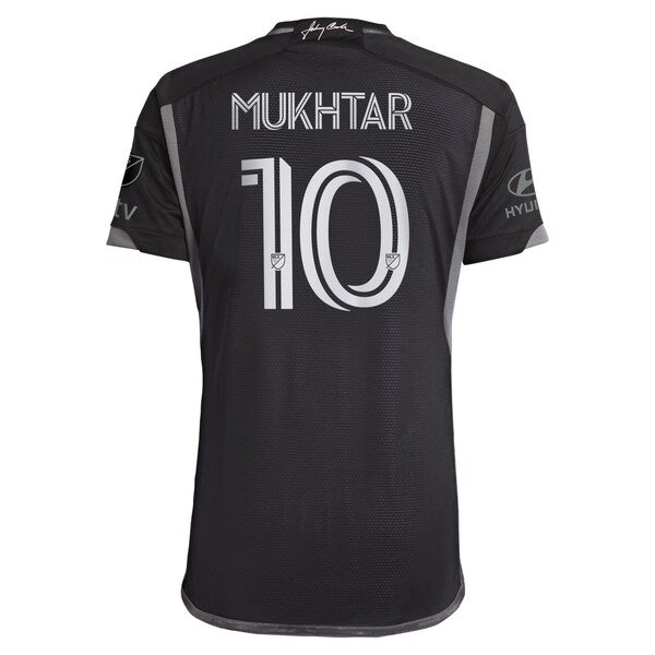 Hany Mukhtar Nashville SC adidas 2024 Man In Black Kit Authentic Player Jersey - Black