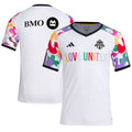 Toronto FC adidas 2023 Pride Pre-Match Top - White
