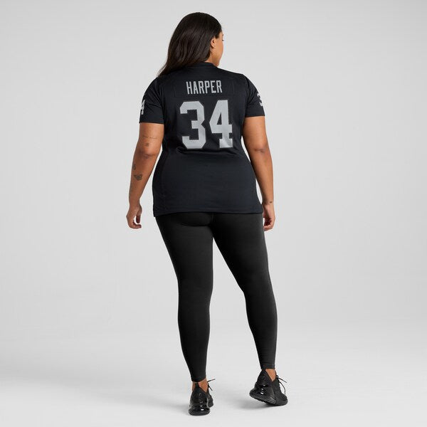 Thomas Harper Las Vegas Raiders Nike Women's  Game Jersey -  Black