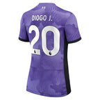 Diogo Jota Liverpool Nike Women's 2023/24 Third Stadium Replica Player Jersey - Purple