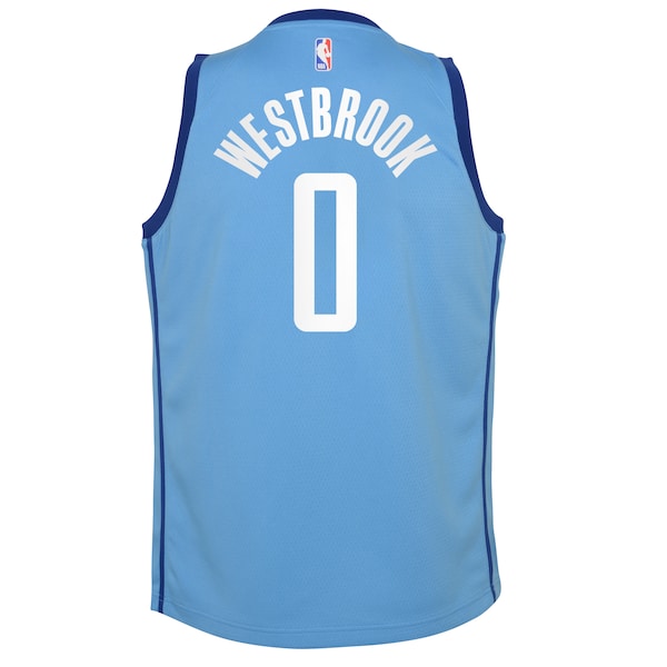 Russell Westbrook Houston Rockets Nike Youth 2020/21 Swingman Jersey Blue - City Edition
