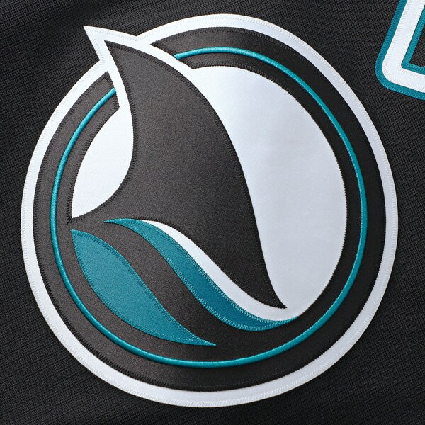Logan Couture San Jose Sharks  Alternate Premium Jersey - Black/Teal