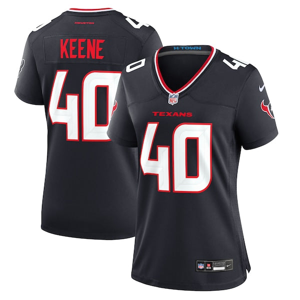 Dalton Keene Houston Texans Nike Women's Team Game Jersey -  Navy