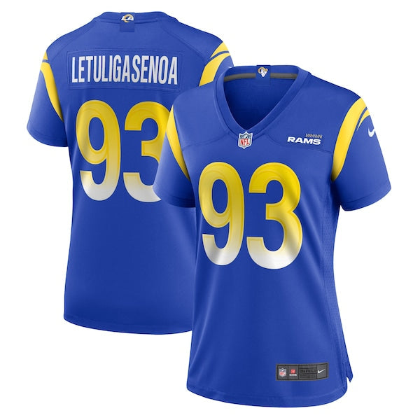 Tuli Letuligasenoa Los Angeles Rams Nike Women's Game Jersey -  Royal