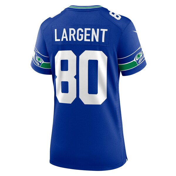 Steve Largent Seattle Seahawks Nike Women's Throwback Retired Player Game Jersey - Royal/Navy