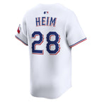 Jonah Heim Texas Rangers Nike Alternate Limited Player Jersey - White