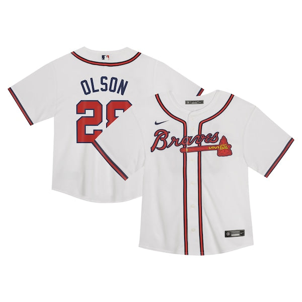Matt Olson Atlanta Braves Nike Toddler  Game Jersey - White