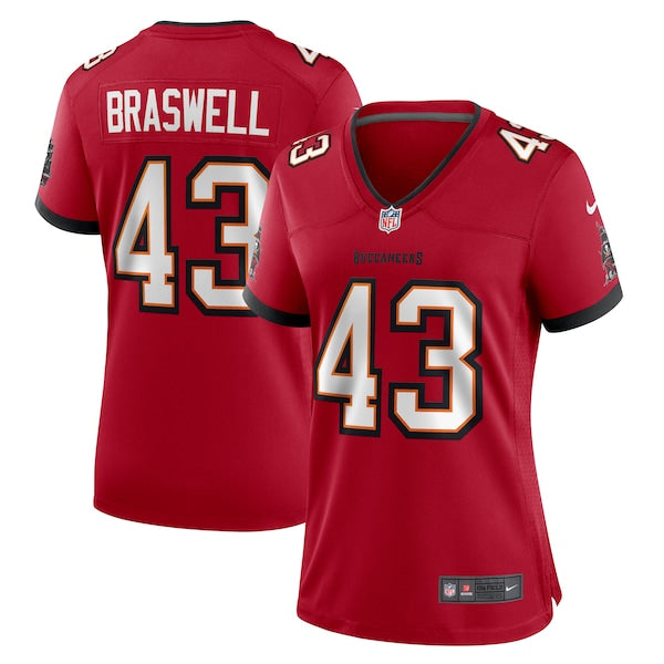 Chris Braswell Tampa Bay Buccaneers Nike Women's  Game Jersey -  Red