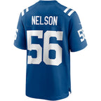 Quenton Nelson Indianapolis Colts Nike Player Game Jersey - Royal/White