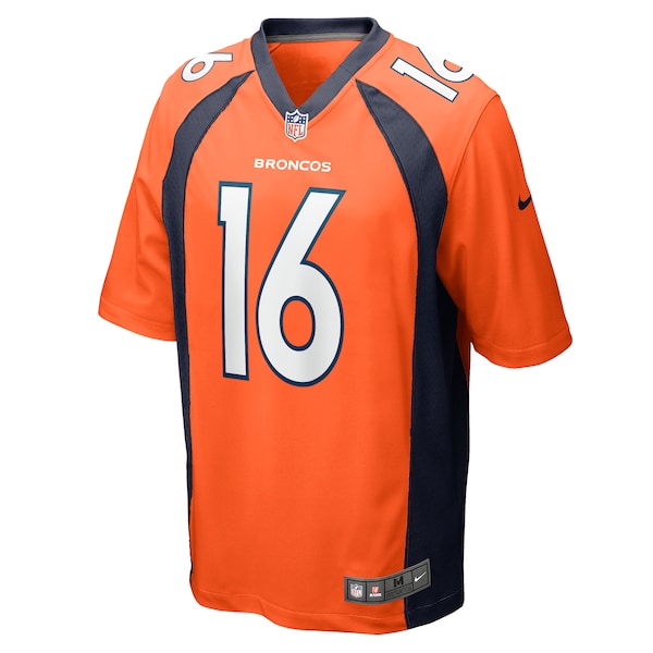 Wil Lutz Denver Broncos Nike  Game Jersey -  Orange