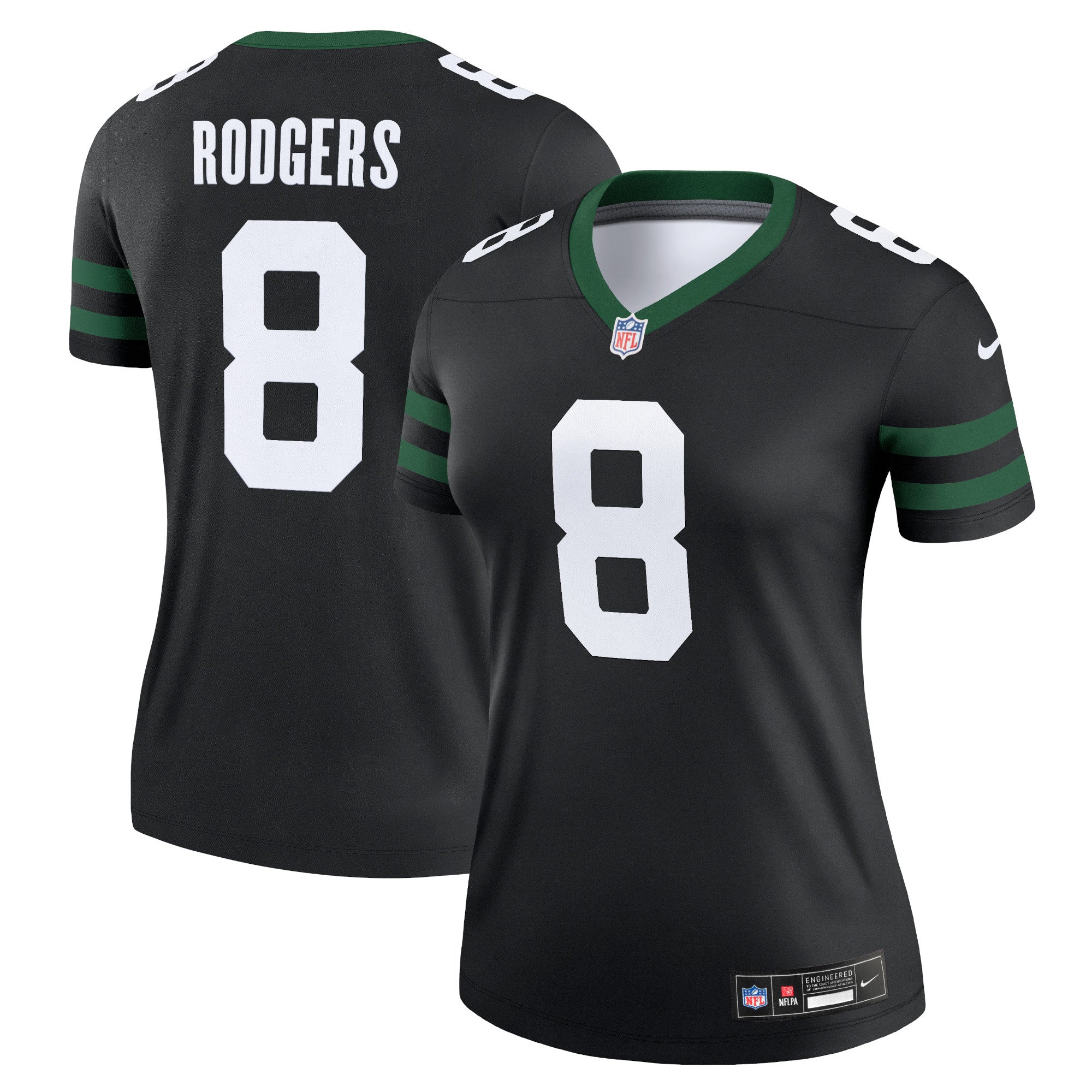 Aaron Rodgers New York Jets Nike Women's Legend Jersey - Legacy Green/Black/White