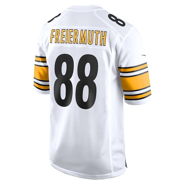 Pat Freiermuth Pittsburgh Steelers Nike Game Player Jersey - White/Black