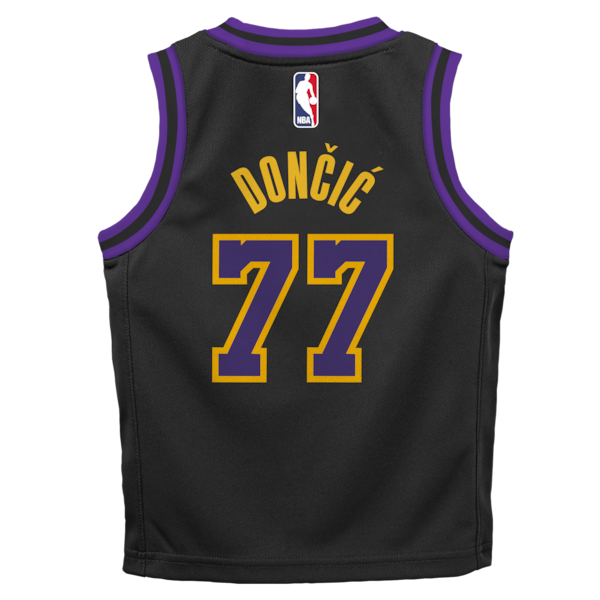 Luka Dončić Los Angeles Lakers Nike Preschool 2025/26 City Edition Swingman Jersey - Black