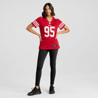 Alfred Collins San Francisco 49ers Nike Women's Team Game Jersey -  Scarlet