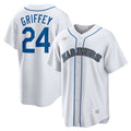 Ken Griffey Jr. Seattle Mariners Nike Home Cooperstown Collection Player Jersey - White