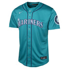 Seattle Mariners Nike Youth Alternate Limited Jersey - Aqua