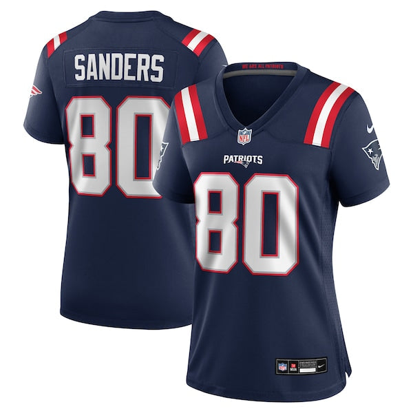 Braylon Sanders New England Patriots Nike Women's  Game Jersey -  Navy