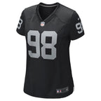 Maxx Crosby Las Vegas Raiders Nike Women's Jersey - Black