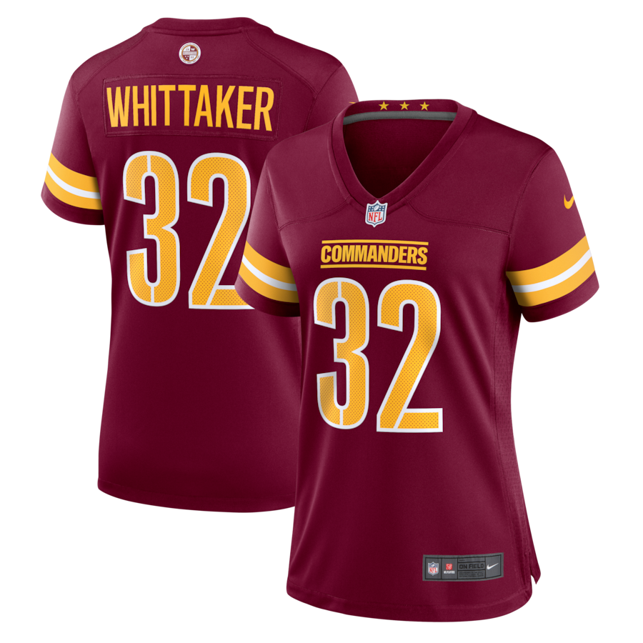 Jace Whittaker Washington Commanders Nike Women's  Game Jersey - Burgundy