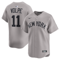 Anthony Volpe New York Yankees Nike Road Limited Player Jersey - Gray/White