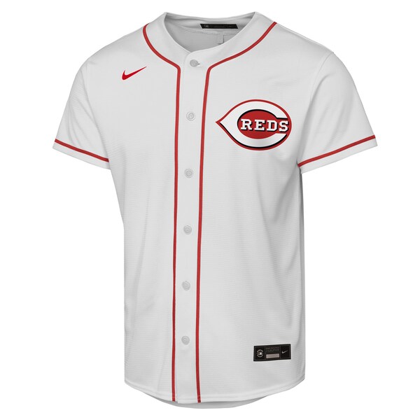 Elly De La Cruz Cincinnati Reds Nike Youth Home Replica Player Jersey - White