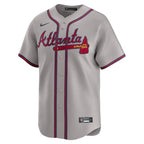 Ronald Acuña Jr. Atlanta Braves Nike Road Limited Player Jersey - Gray