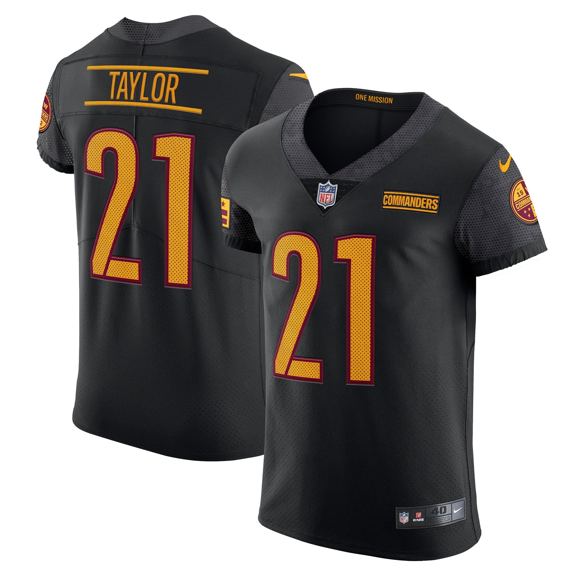 Sean Taylor Washington Commanders Nike Vapor Elite Retired Player Jersey - Burgundy/Black/White