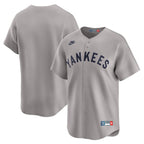 New York Yankees Nike Cooperstown Collection Limited Jersey - Gray