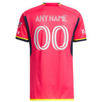 St. Louis City SC adidas 2024 CITY Kit Authentic Custom Jersey - Red