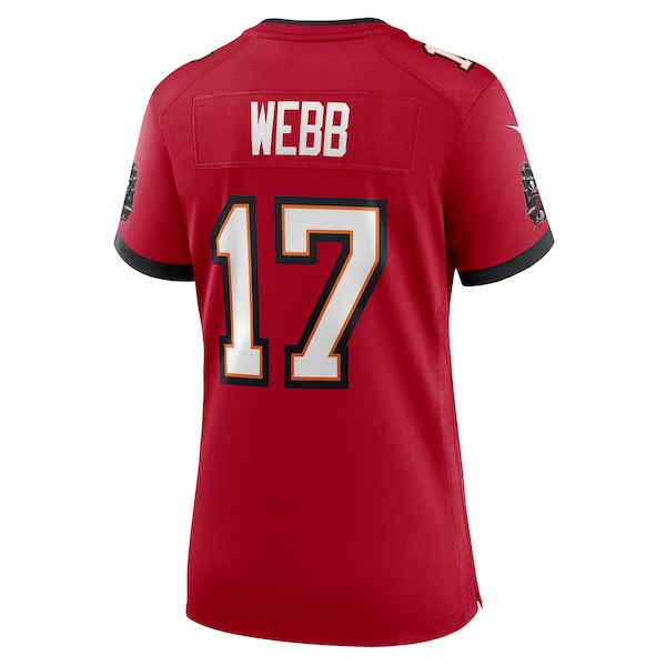 Raleigh Webb Tampa Bay Buccaneers Nike Women's  Game Jersey -  Red