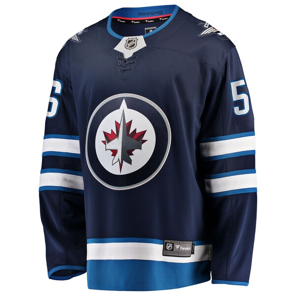 Kale Clague Winnipeg Jets  Home Breakaway Jersey - Navy