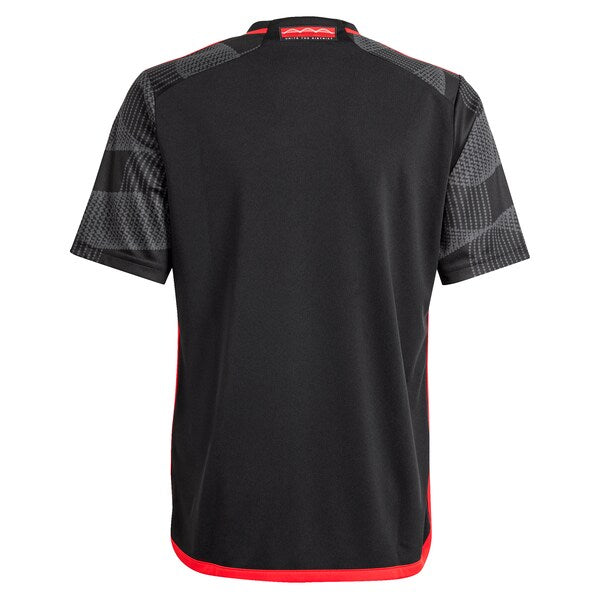 D.C. United adidas Youth 2024 The Icon Kit Replica Jersey – Black