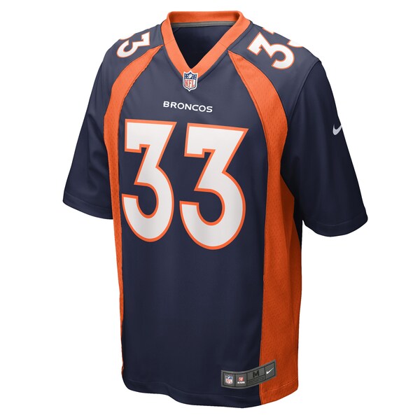 Javonte Williams Denver Broncos Nike Home Game Player Jersey - Navy/Orange