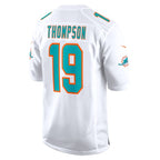 Skylar Thompson Miami Dolphins Nike Game Player Jersey - White/Aqua
