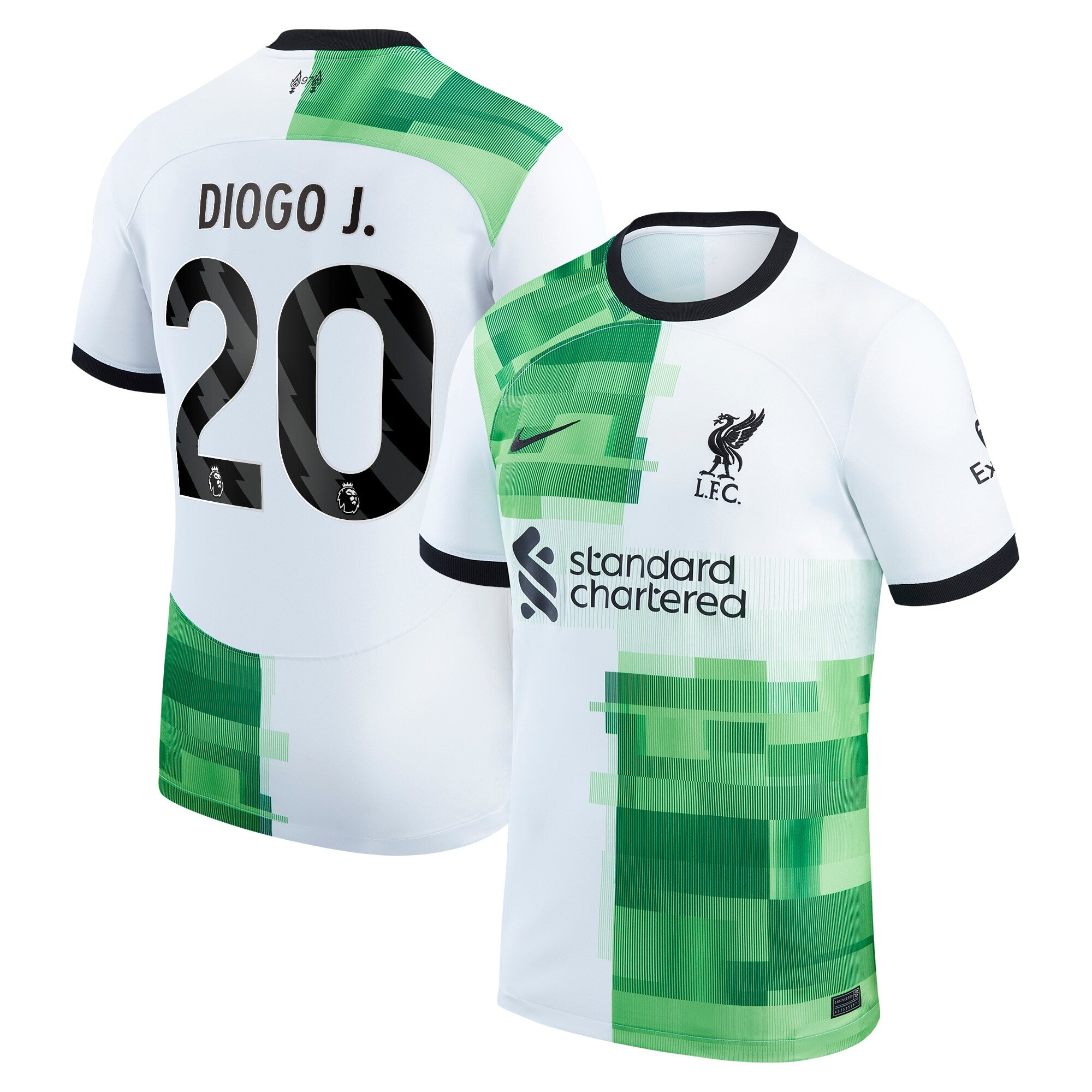 Diogo Jota Liverpool Nike 2023/24 Home Replica Player Jersey - Red/White