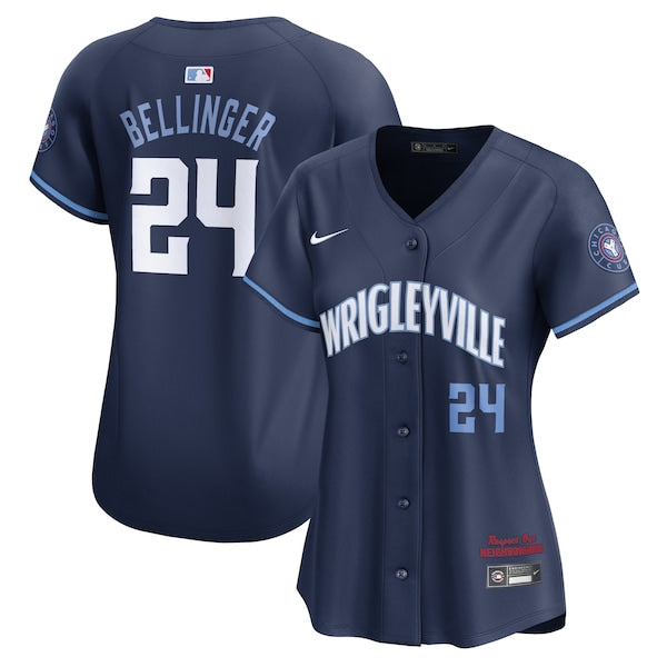 Cody Bellinger Chicago Cubs Nike Women's City Connect Limited Player Jersey - Navy