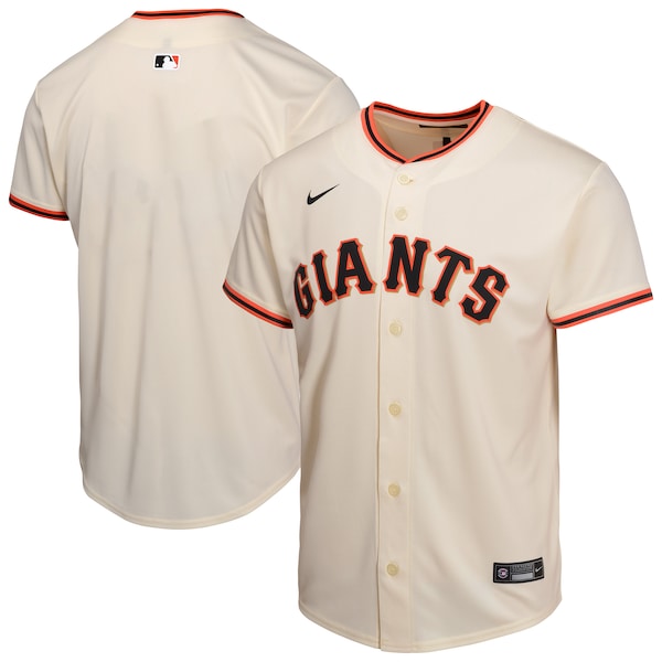 San Francisco Giants Nike Youth Home Game Jersey - Cream