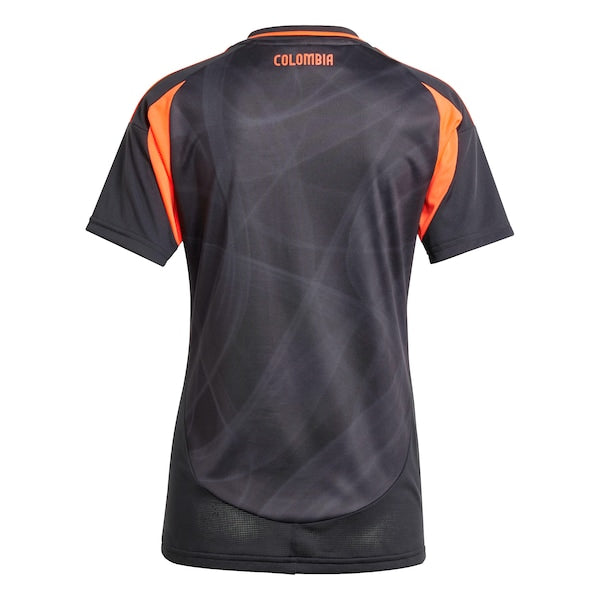 Colombia National Team adidas Women's 2024 Away Replica Jersey - Black