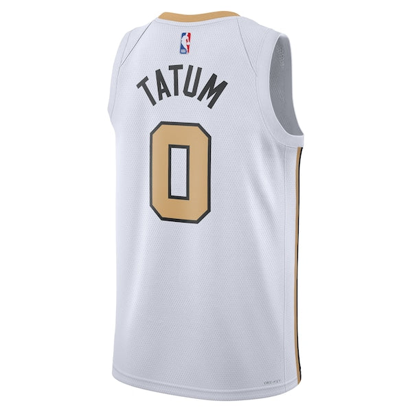 Jayson Tatum Boston Celtics Nike Unisex 2025/26 Swingman Jersey - White - City Edition