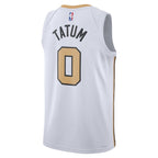 Jayson Tatum Boston Celtics Nike Unisex 2025/26 Swingman Jersey - White - City Edition