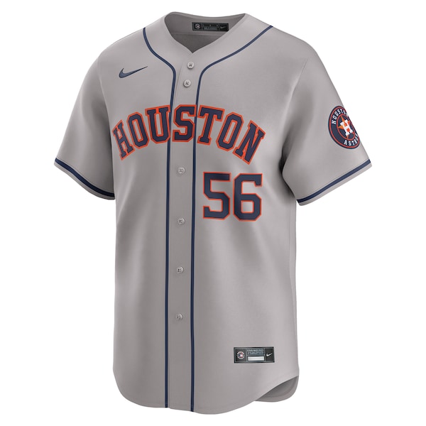 Ronel Blanco Houston Astros Nike Away Limited Player Jersey - Gray