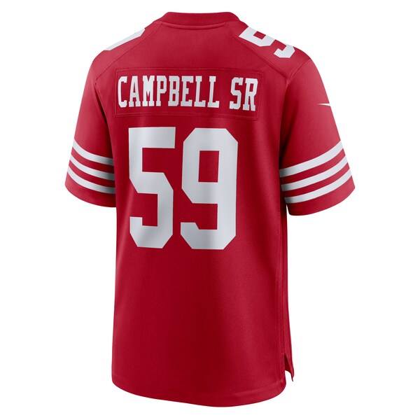 De'Vondre Campbell San Francisco 49ers Nike  Game Jersey -  Scarlet