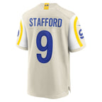 Matthew Stafford Los Angeles Rams Nike Game Jersey - Bone/White