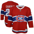 Cole Caufield Montreal Canadiens Youth Home Replica Player Jersey - Red